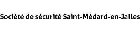 Société de sécurité Saint-Médard-en-Jalles